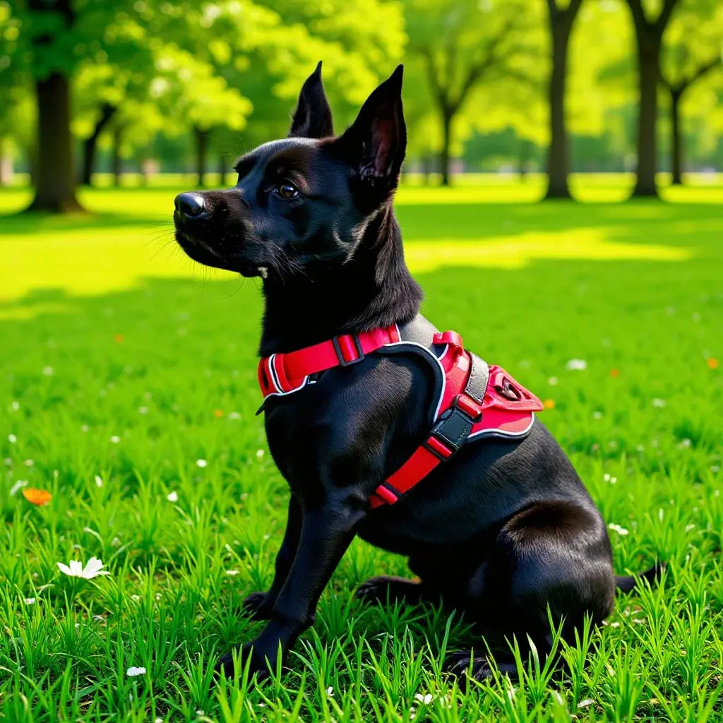 Nylon Adjustable Dog Harness KOMMILIFE Official Store