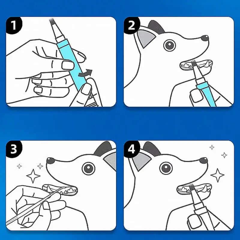 Dog Teeth Cleaning Pen