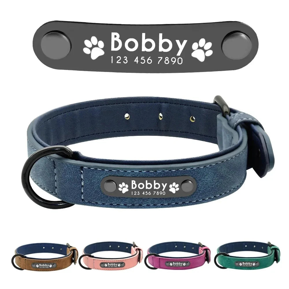 Personalized Name ID Dog Collars YoursCrafted Store