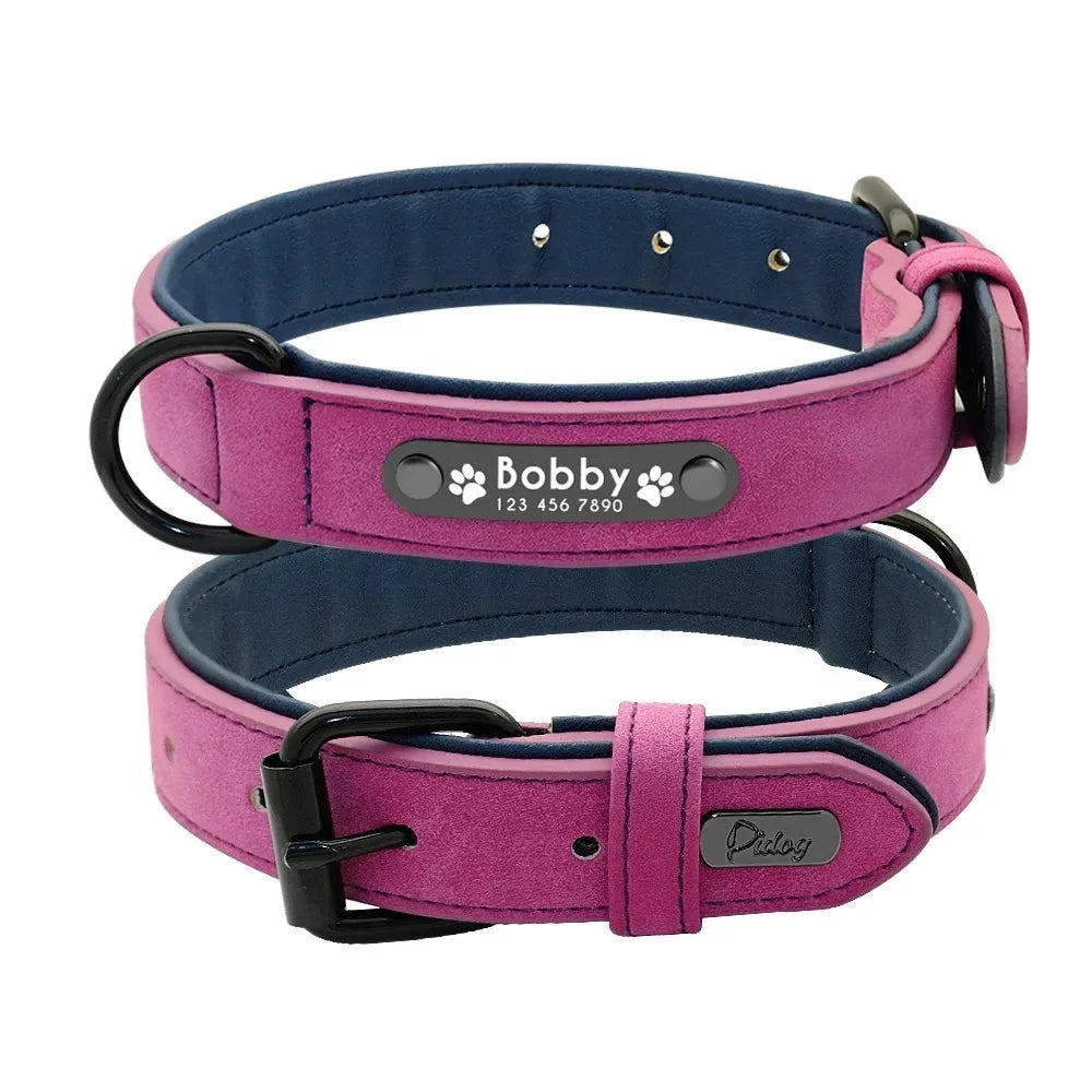 Personalized Name ID Dog Collars YoursCrafted Store