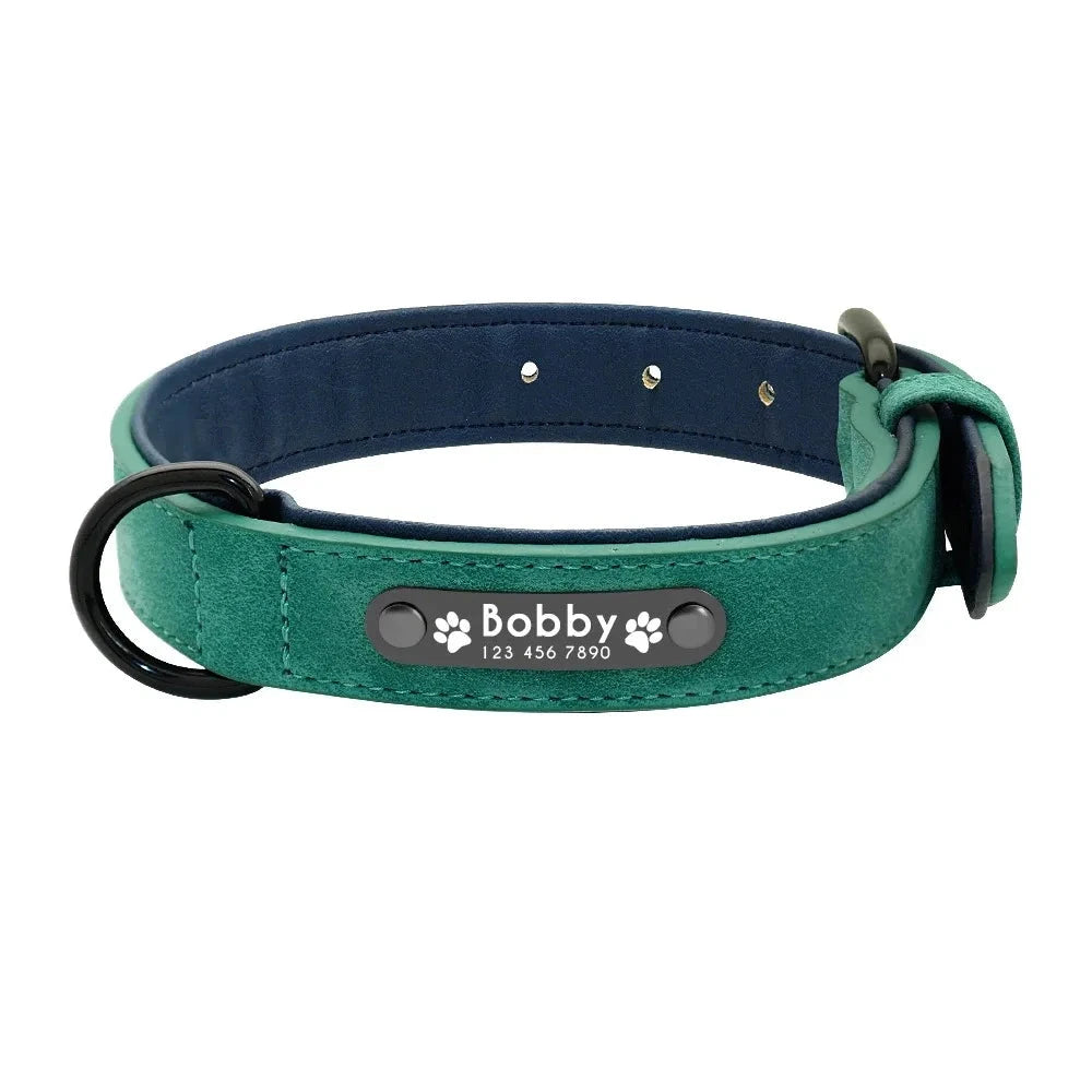 Personalized Name ID Dog Collars YoursCrafted Store