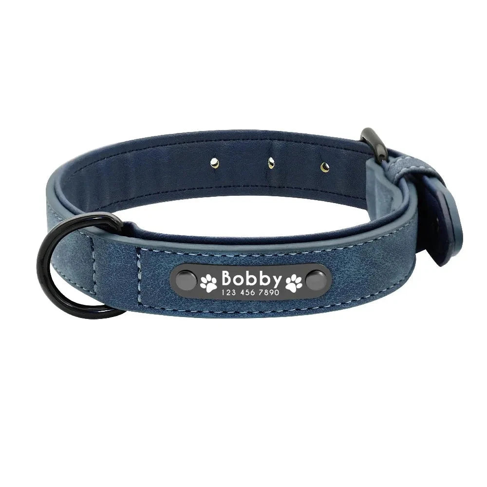 Personalized Name ID Dog Collars YoursCrafted Store